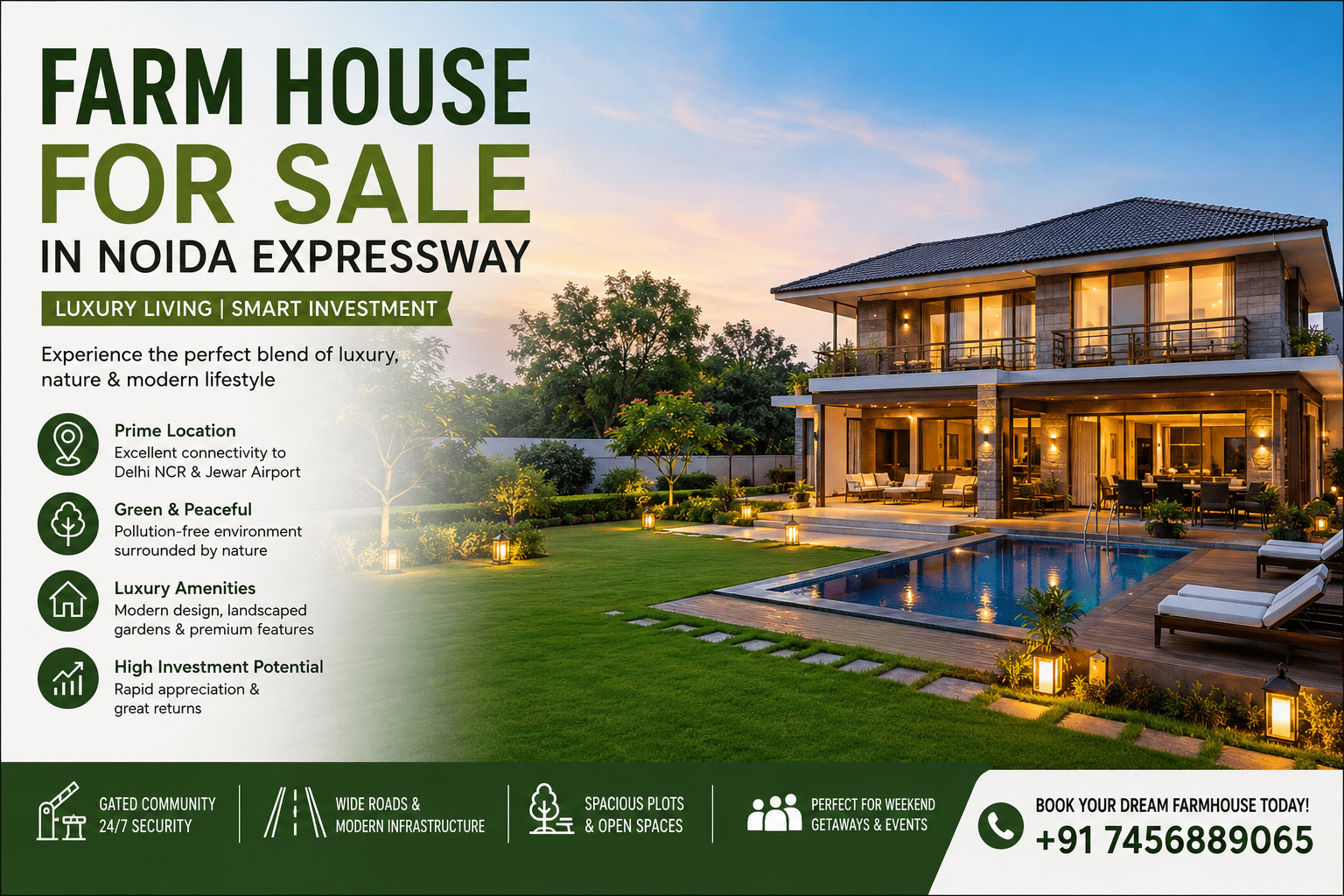 Farm House For Sale in Noida Expressway